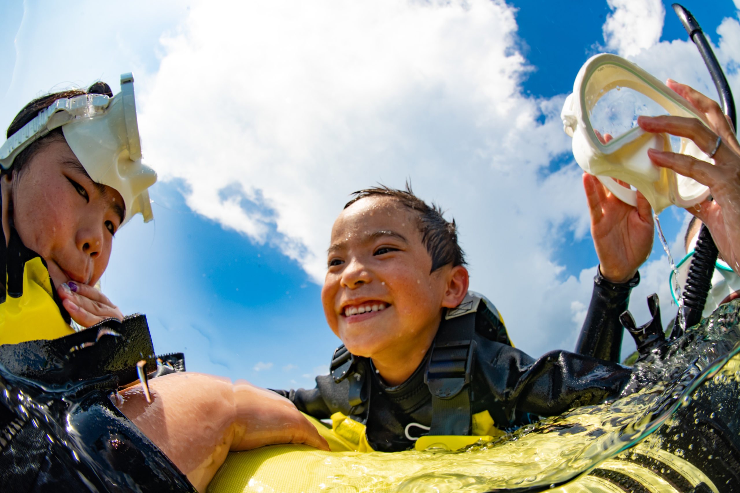 ８月４日　ビーチシュノーケリング