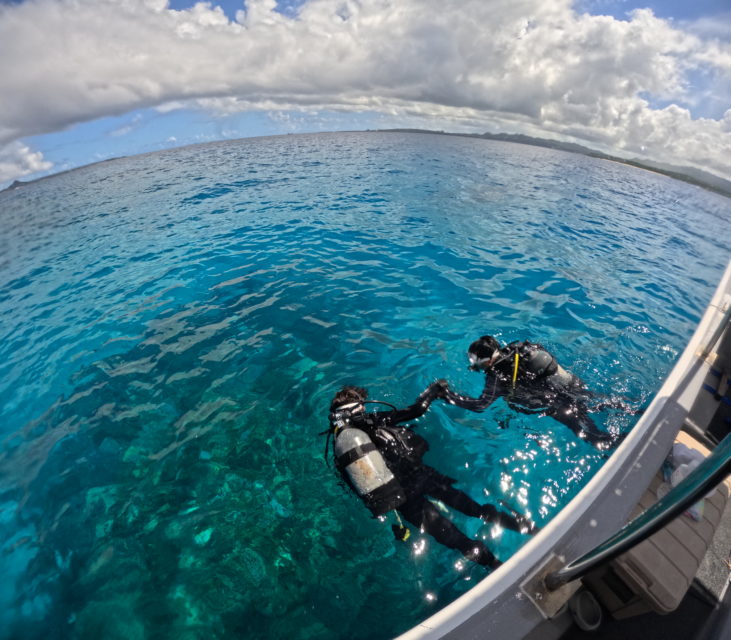８月１８日　水納島体験ダイビング