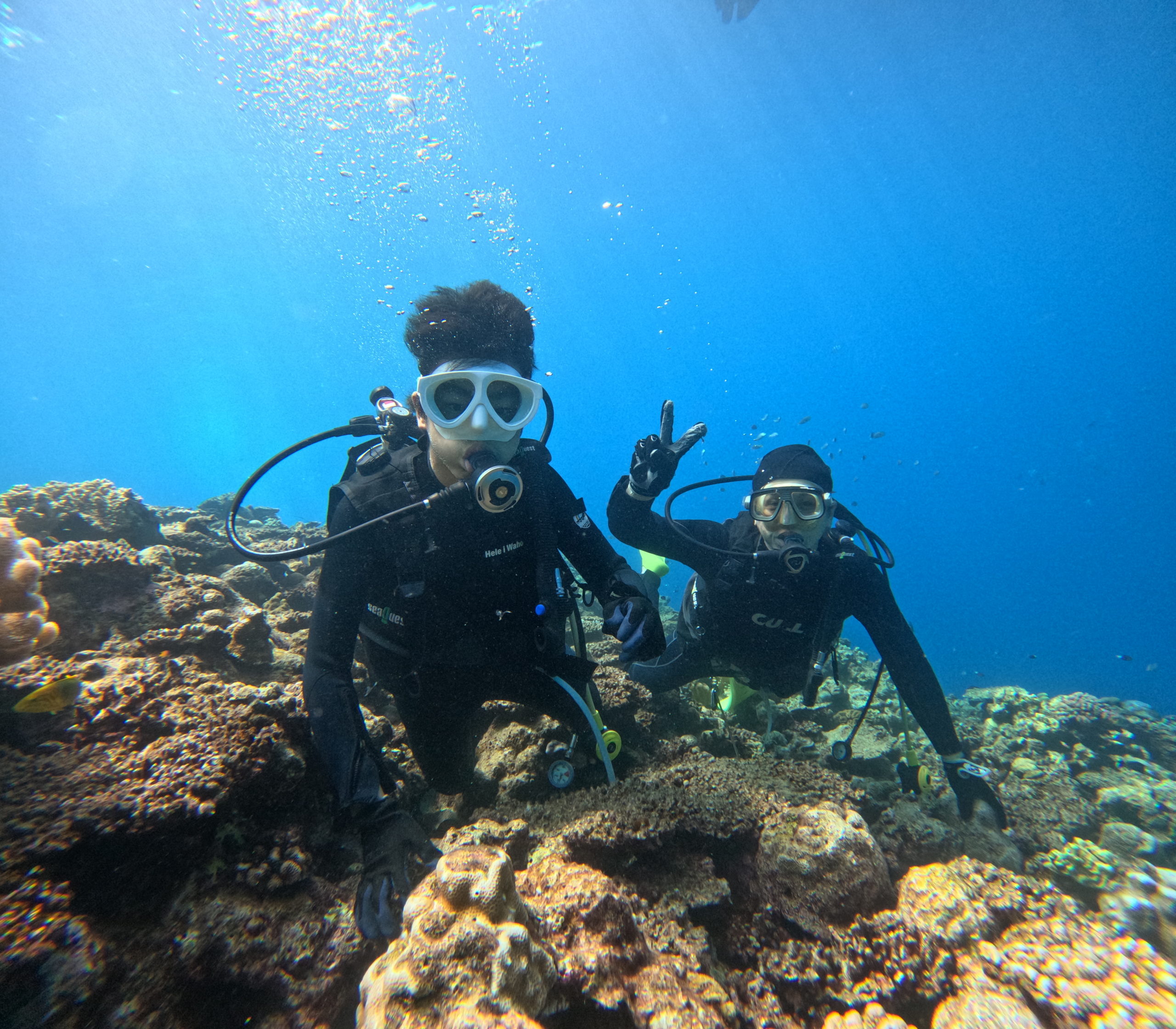 ８月２６日　水納島・瀬底島体験ダイビング