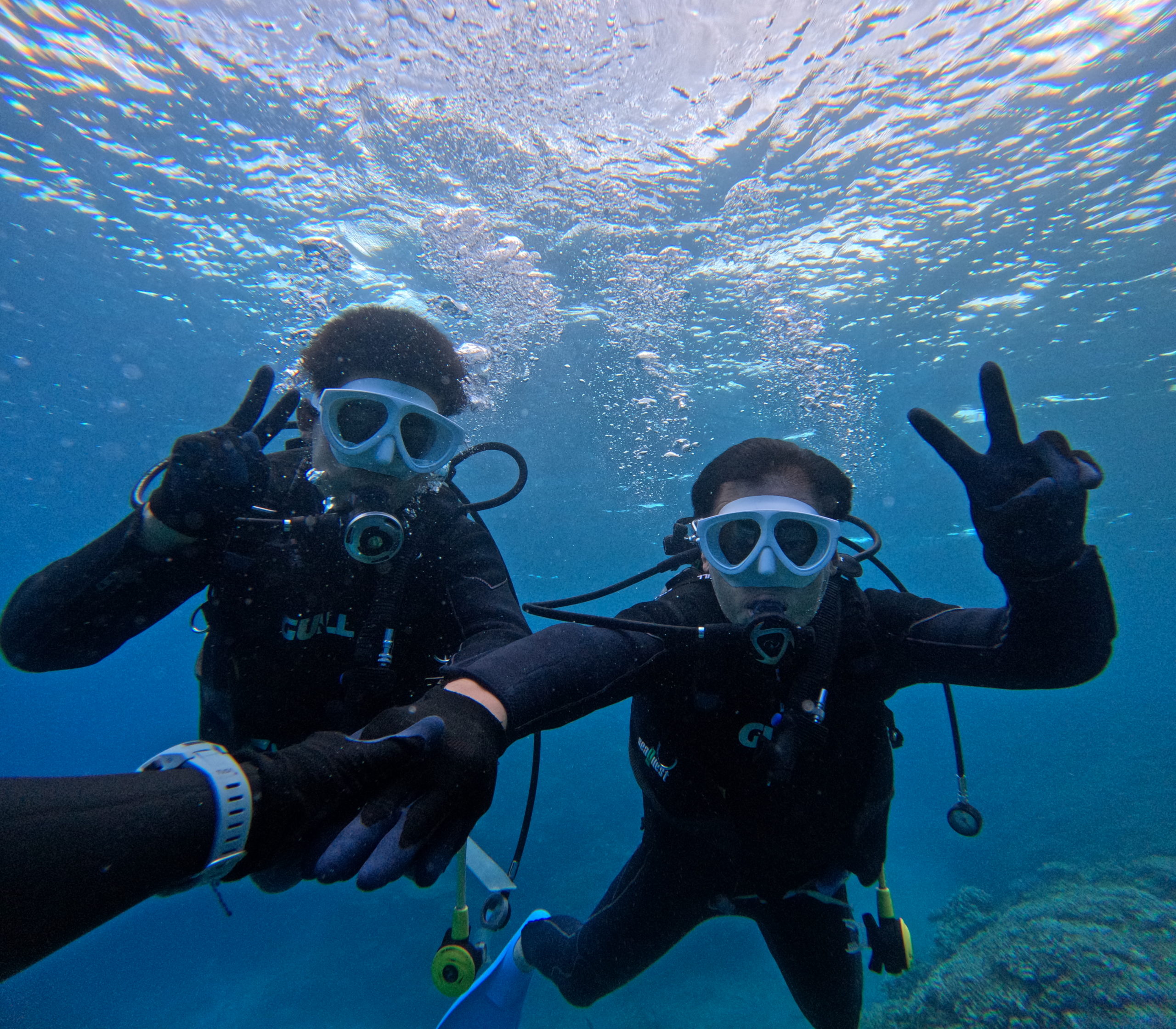 ８月２５日　水納島体験ダイビング