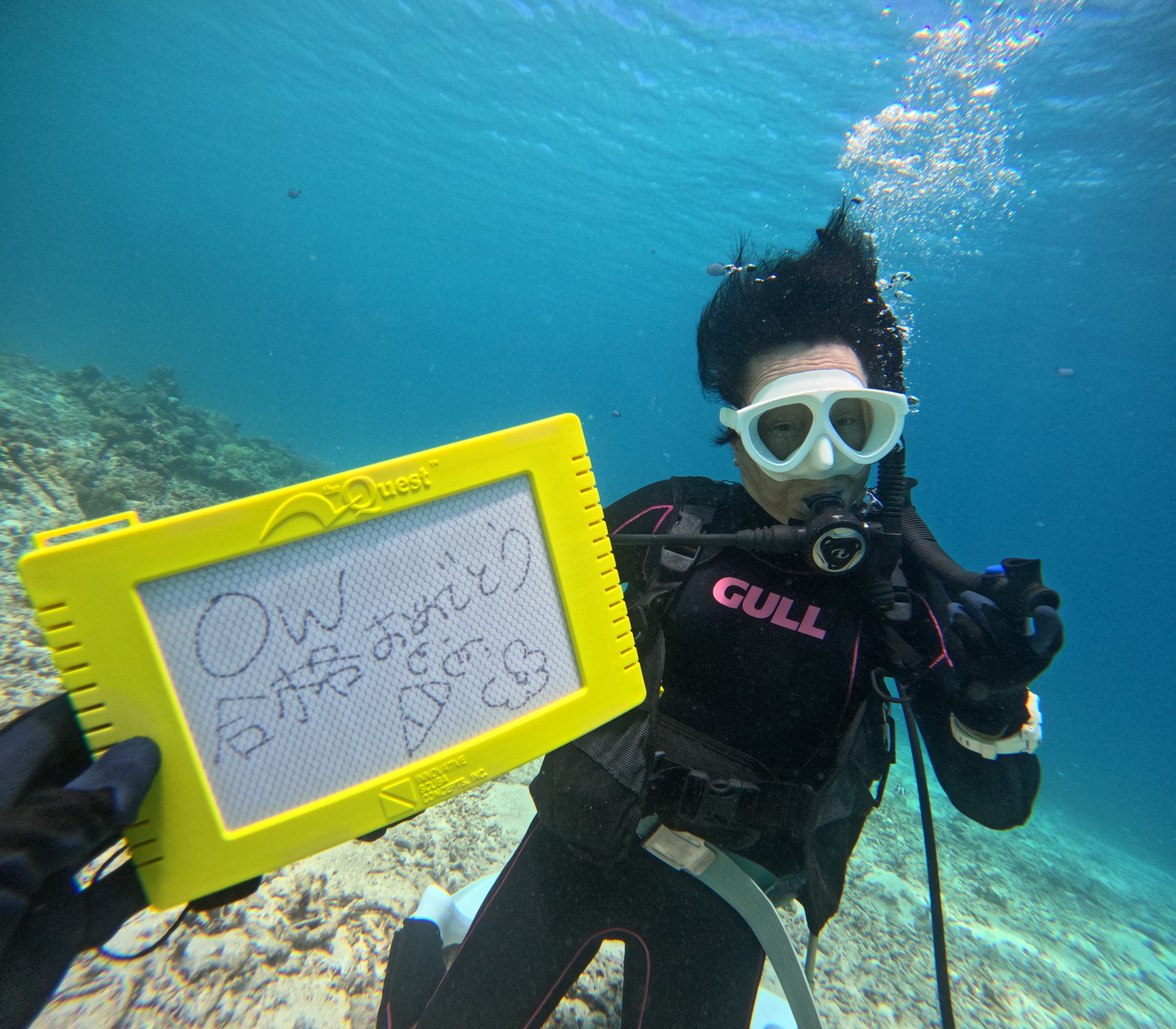 ８月２０日　瀬底島ライセンス講習２日目