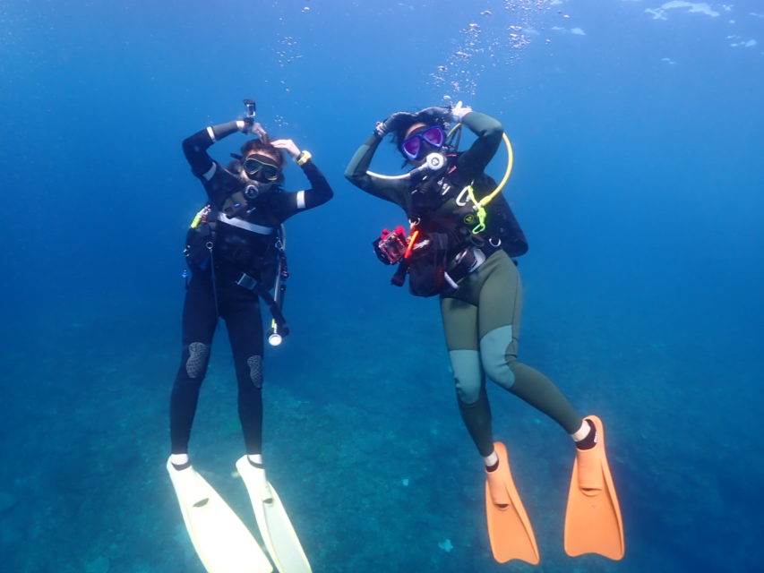 ８月２９日　万座ファンダイビング