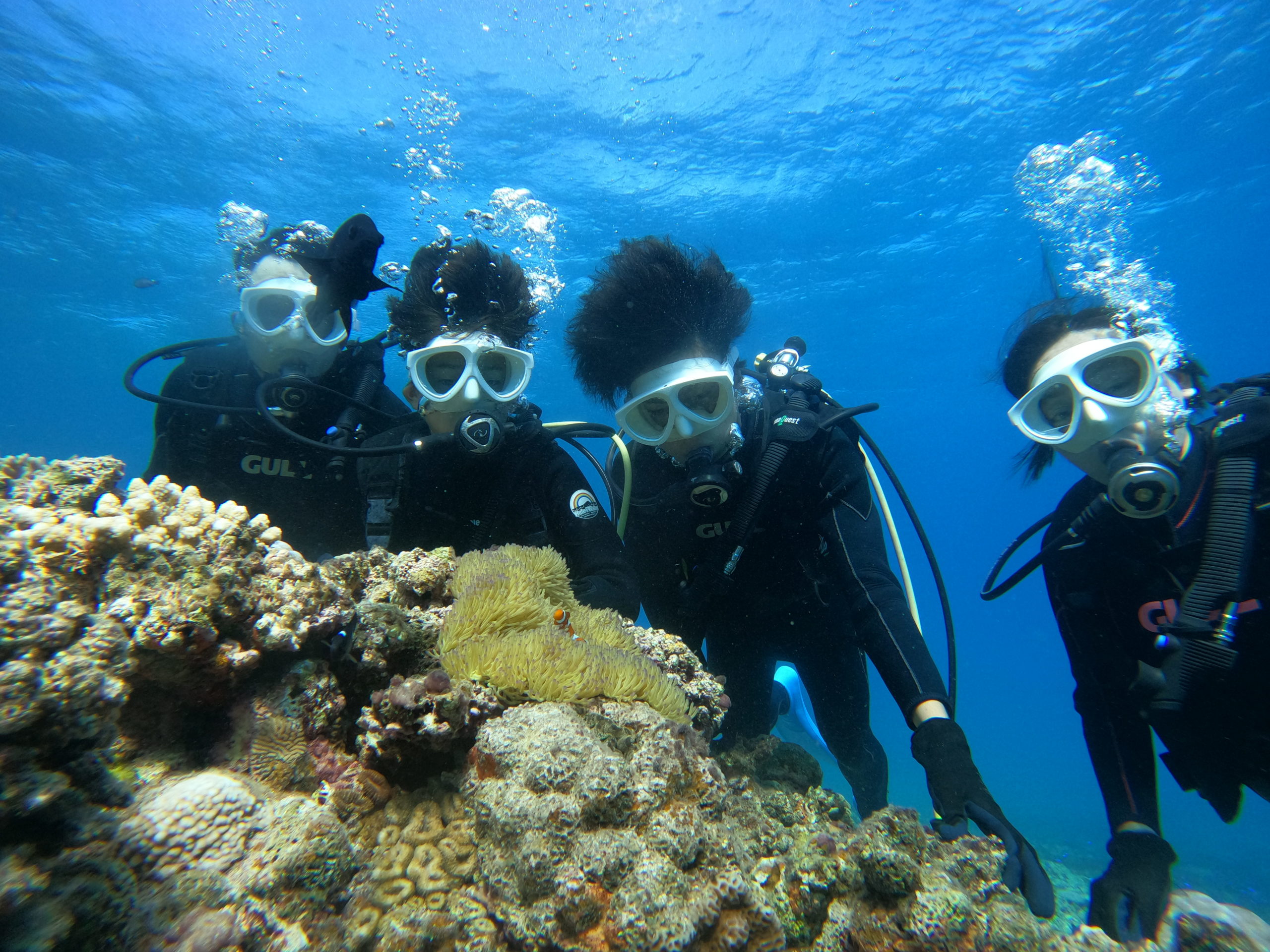 ９月２２日　水納島体験ダイビング