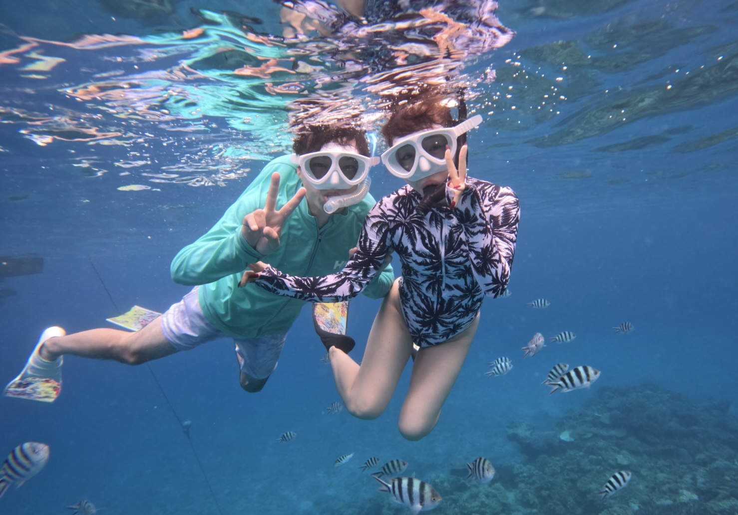 ９月２０日　瀬底島スキンダイビング