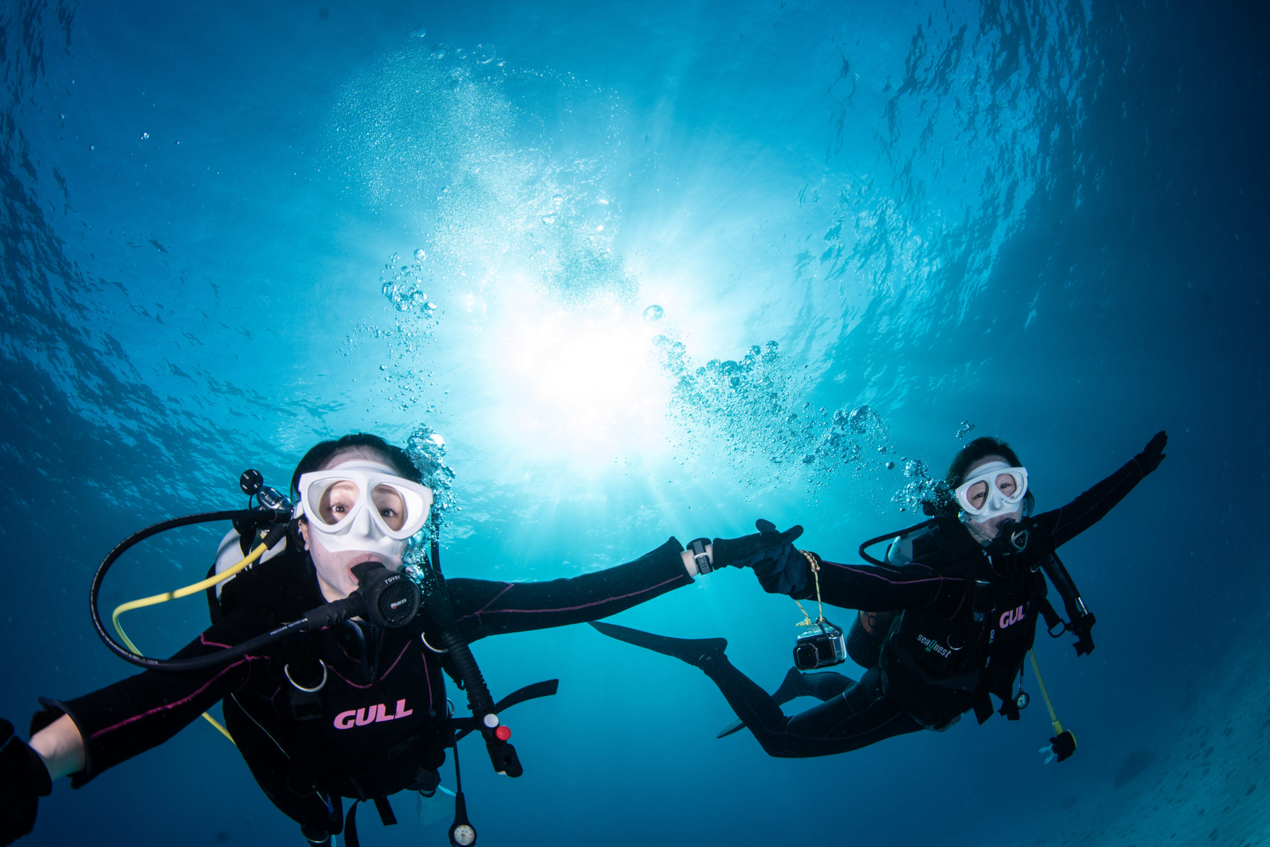 １１月８日　水納島・崎本部体験ダイビング