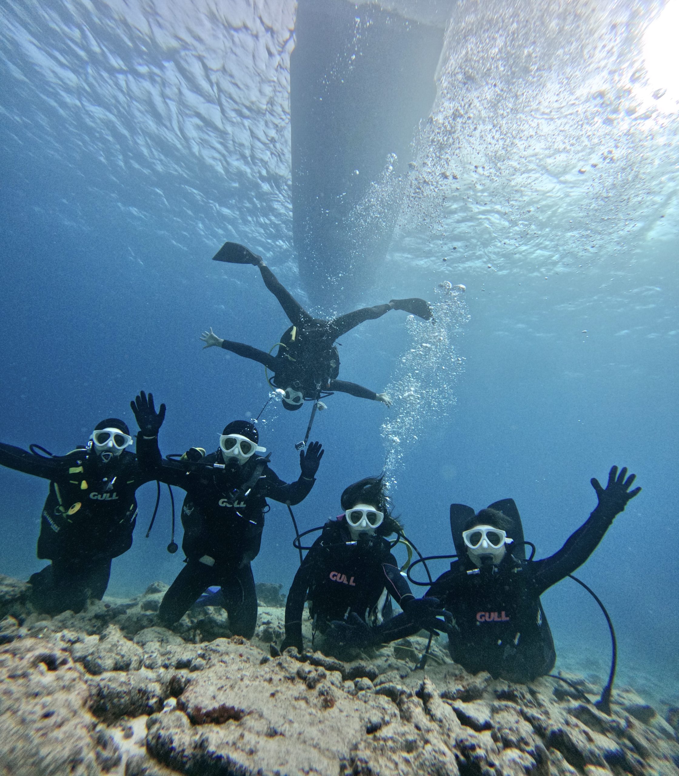 １２月２９日　水納島体験ダイビング