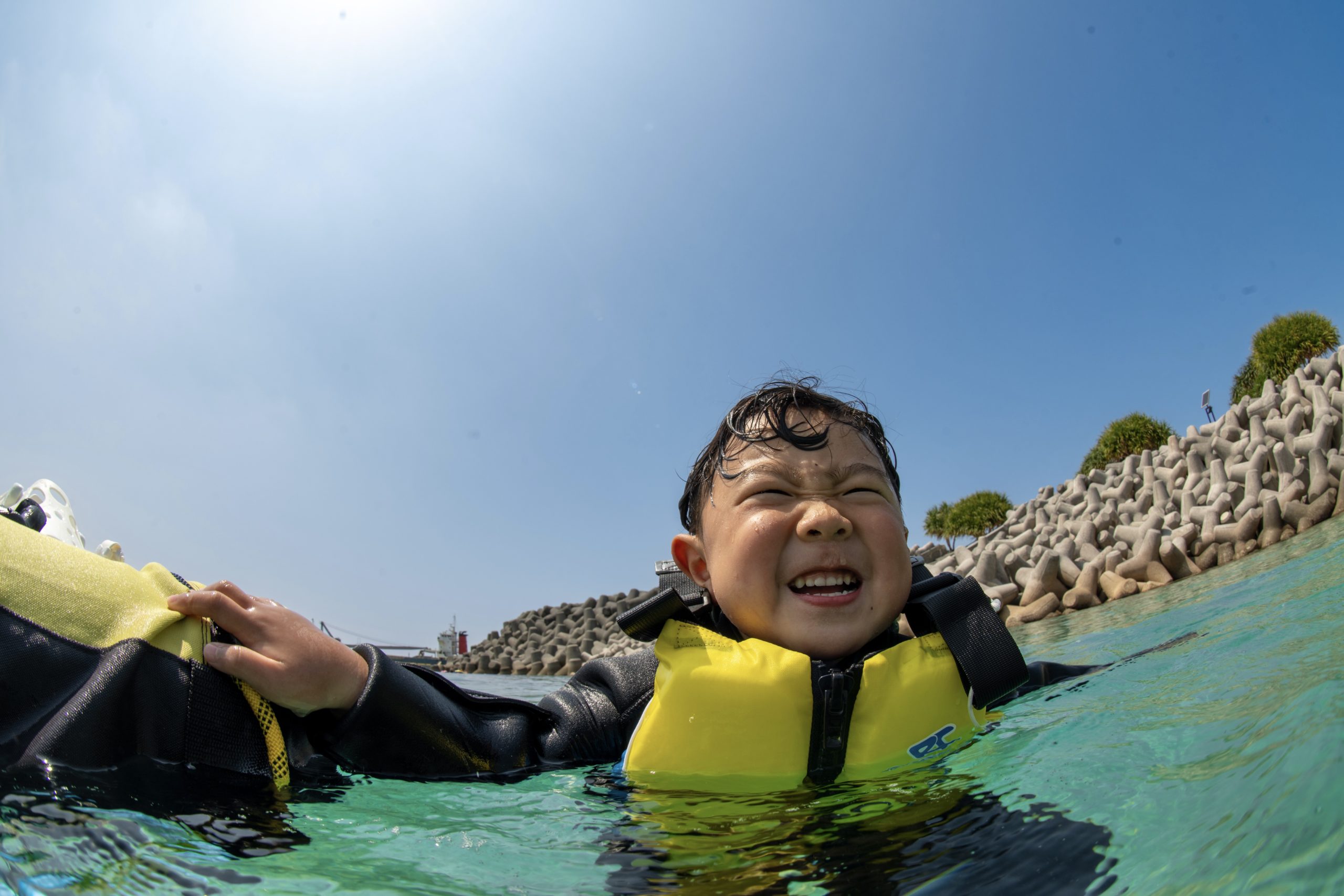 3月28日 ゴリラチョップ ビーチシュノーケリング