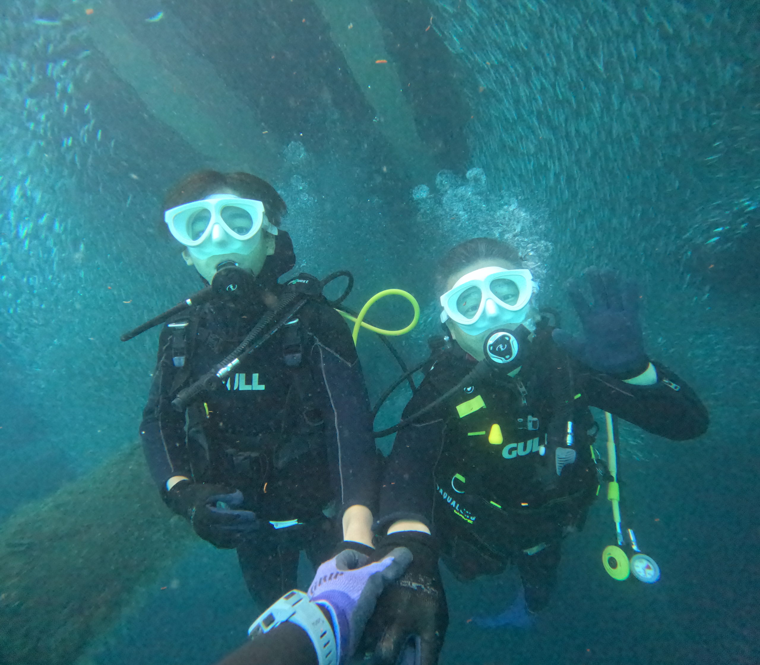 ３月２５日　水納島・崎本部　ボート体験ダイビング