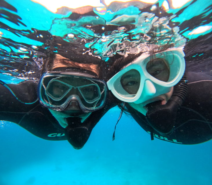 3月3日 崎本部スキンダイビング